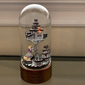 RARE and in perfect condition! Henri Bendel Puppy Martini Snowglobe